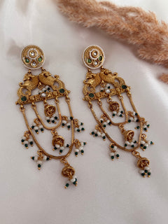 Heritage Kundan Earrings