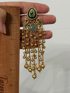 Heritage Kundan Earrings