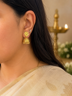 Small Gold jhumkis