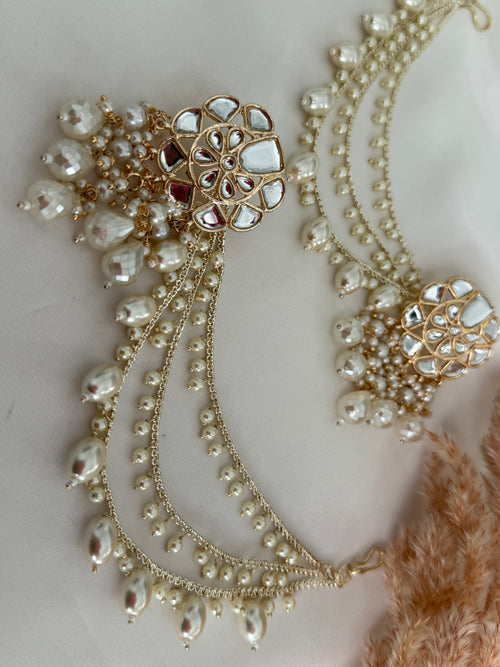 Pearl earrings Set