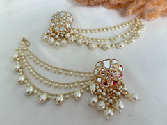 Pearl earrings Set