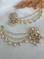 Pearl earrings Set