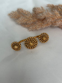 Gold imitation Adjustable Ring