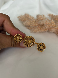 Gold imitation Adjustable Ring