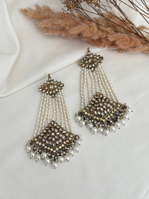 Pearl chandelier Earrings