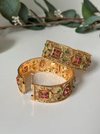 Antique Gold Kada Set