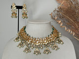 Pearl Kundan Necklace Set