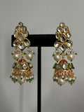 Pearl Kundan Necklace Set