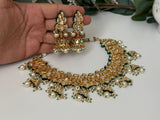 Pearl Kundan Necklace Set