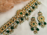 Pakistani Green Kundan Choker Set