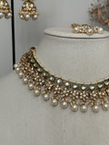 Pearl Kundan Necklace Set