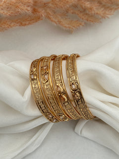 Gold Imitation Bangle Set