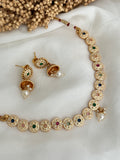 Multi-Colour Antique Necklace Set