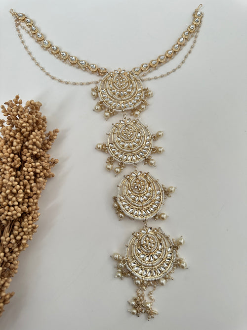 Kundan Braid Accessory