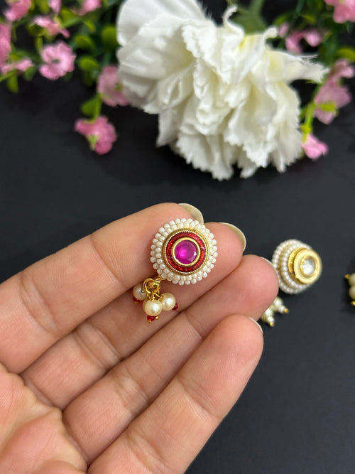 Bridal Gujrati Nose Pin