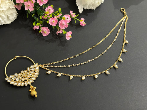 Bridal Kundan Nose Ring