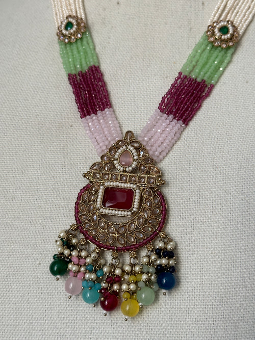 Multi-Colour Polki Rani Haar