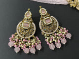 Light Pink Polki Rani Haar