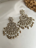 Pearl Kundan Earrings