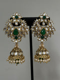 Green & Pearl Kundan Rani Haar