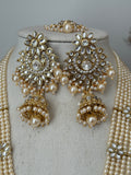 Pearl Kundan Rani Haar