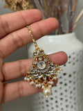 Pearl Kundan Rani Haar