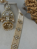 Pearl Kundan Rani Haar