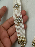 Pearl Kundan Rani Haar