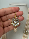 Pearl Kundan Rani Haar