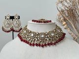 Pearl Kundan Choker Set