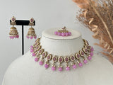 Pearl Kundan Necklace Set