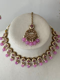 Pearl Kundan Necklace Set