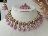 Pearl Kundan Necklace Set