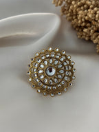 Bridal Kundan Adjustable Ring