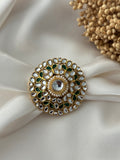 Bridal Kundan Adjustable Ring