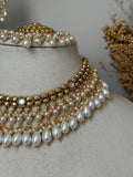 Pearl Gold Necklace Set