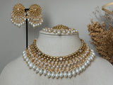 Pearl Gold Necklace Set