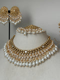 Pearl Gold Necklace Set