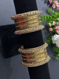 Antique Gold Bangle Set