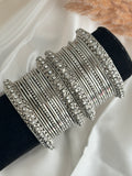 Silver Bangle Set