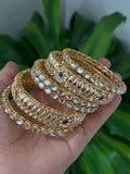 Kundan Bangle Set