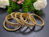 Kundan Bangle Set