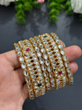 Kundan Bangle Set