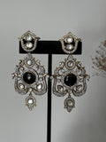 Black Victorian Diamond Earrings