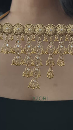 Antique Gold Choker Set