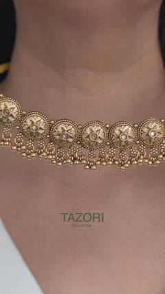 Sonam Gold imitation Choker Set