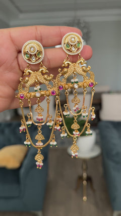 Heritage Kundan Earrings