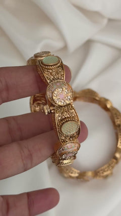 Gold Imitation Bangle Set