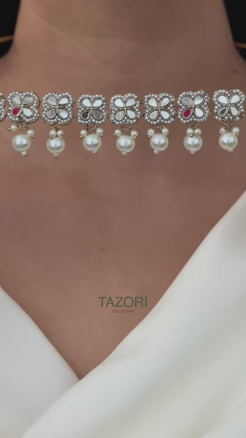 Minakari Kundan Choker Set