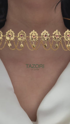 Traditional Patra Choker Set